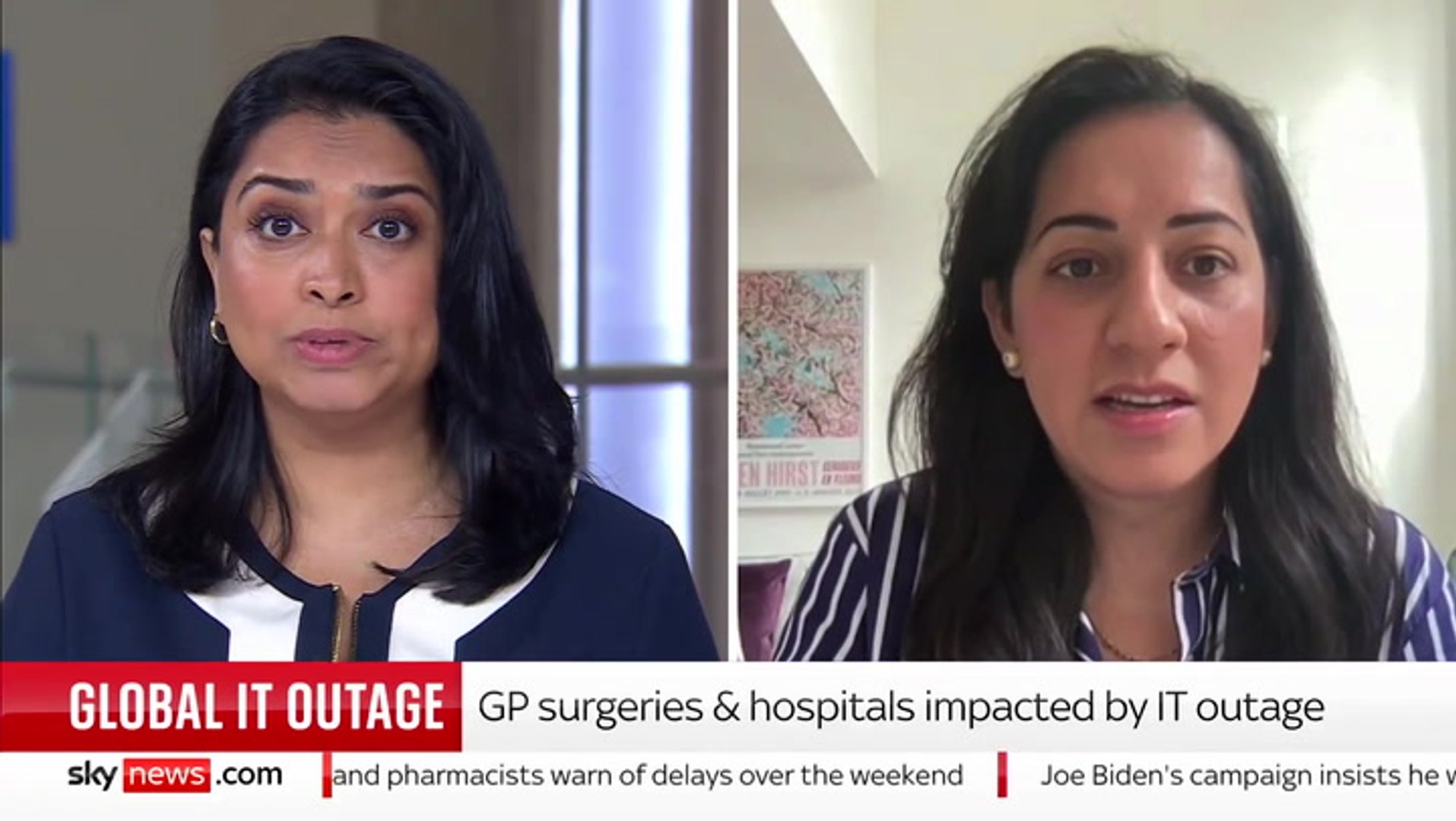 ⁣Doctor issues advice to patients waiting for prescriptions amid global IT outage