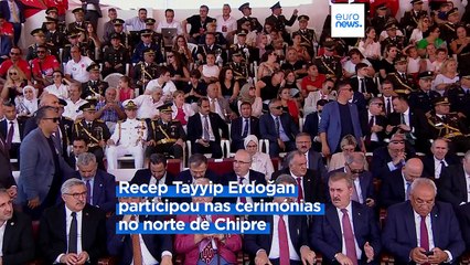 Chipre celebra 50 anos da invasão turca