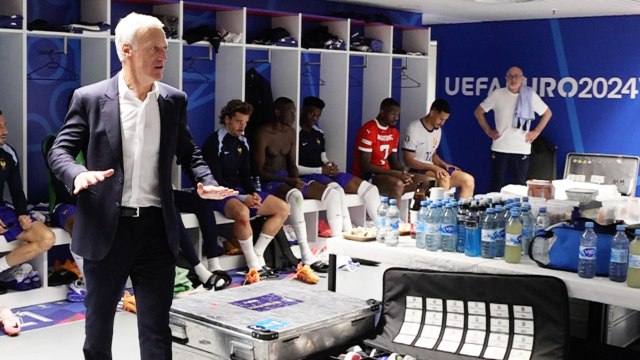 Euro 2024 : le vestiaire des Bleus face à l'Autriche