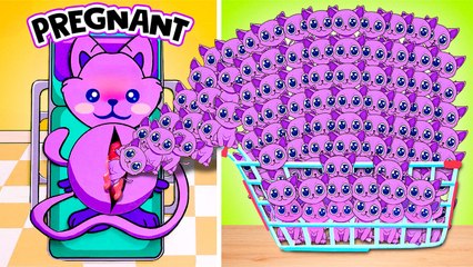 CatMap Is Pregnant With 1000 Superkitties?  *Zoonomaly and Digital Circus Paper Gamebook*