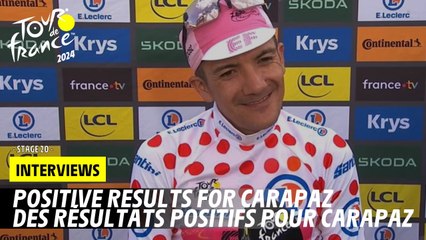 Post-race interview - Stage 20 - Tour de France 2024