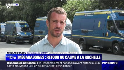 La Rochelle: le portail d'un Ehpad dégradé par des manifestants anti-mégabassines qui fuyaient les gaz lacrymogènes lancés par les forces de l'ordre