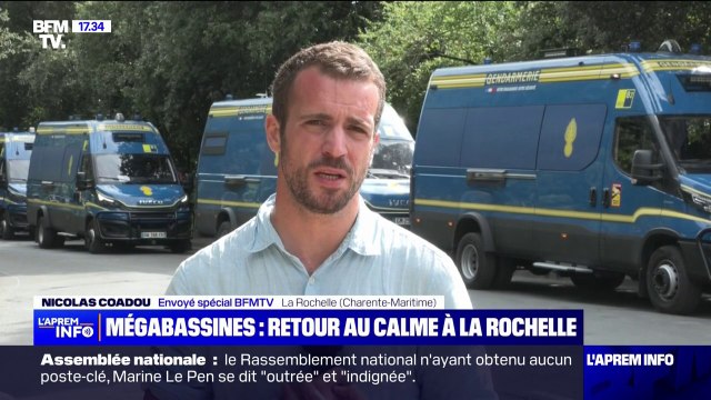 La Rochelle: le portail d'un Ehpad dégradé par des manifestants anti-mégabassines qui fuyaient les gaz lacrymogènes lancés par les forces de l'ordre