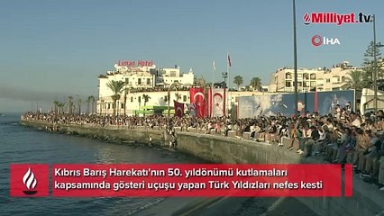 Nefes kesen anlar! Kıbrıs Barış Harekatı'nın 50. yılına özel KKTC'de geçit töreni