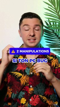 Si ton pc bug tu dois essayer ça #astuce #astuces #pc #gratuit #windows