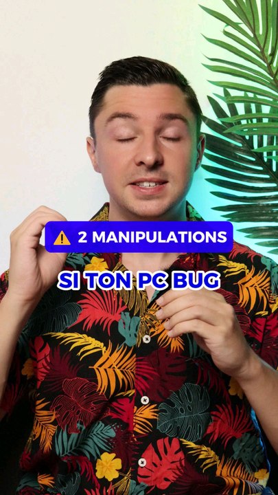 Si ton pc bug tu dois essayer ça #astuce #astuces #pc #gratuit #windows