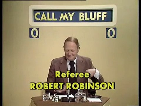 12.Call My Bluff S13E1, S13E2 (1979) Barbara Kellerman, C. Faulconbridge, Richard Ingrams