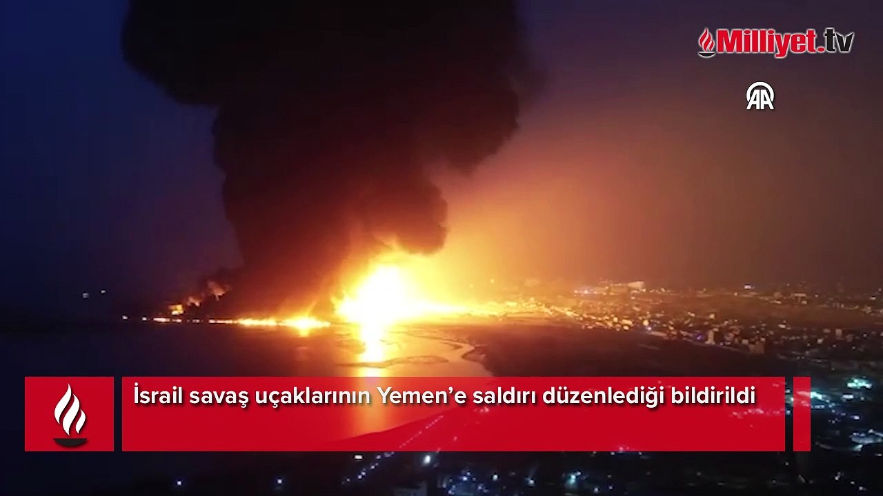 İsrail'den Yemen'e saldırı! Ölü ve yaralılar var