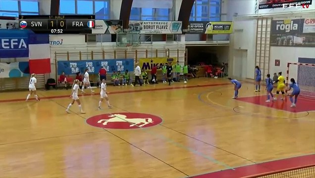 Replay Slovenie-France futsal feminin 1-3
