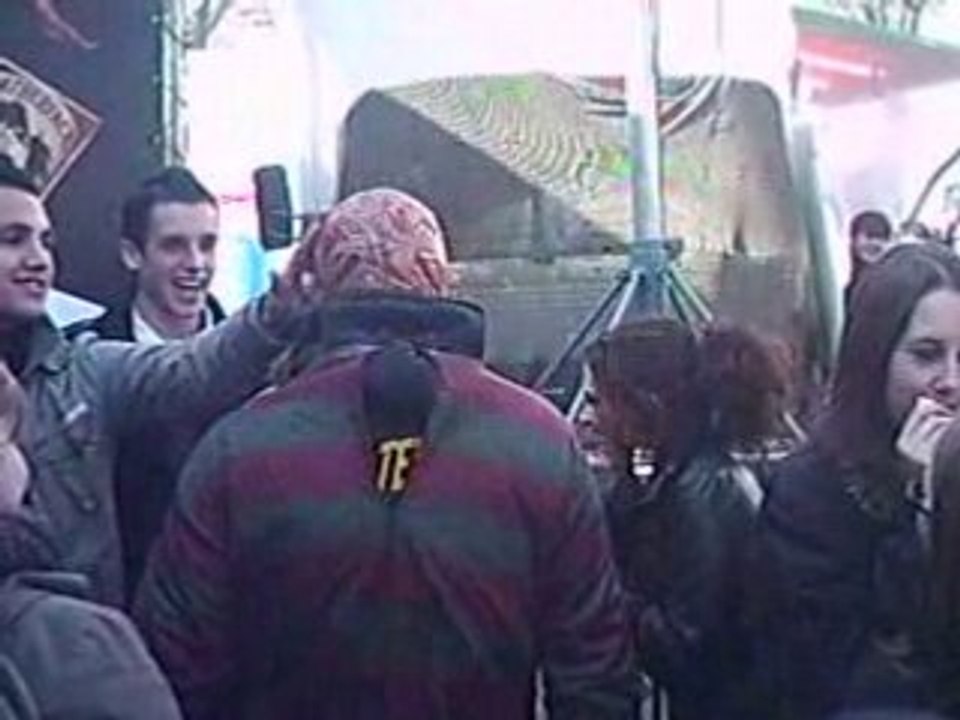 freddy krugger a la foire a nancy