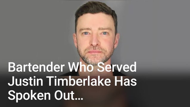 Bartender Who Served Justin Timberlake Has Spoken Out About The Pop Singer's Martini Claim
