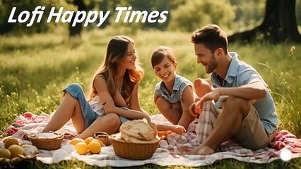 Lofi Happy Family Picnic Vibes | Relaxing Park Day with Soothing Lofi Music | Lofi Lounge 2024