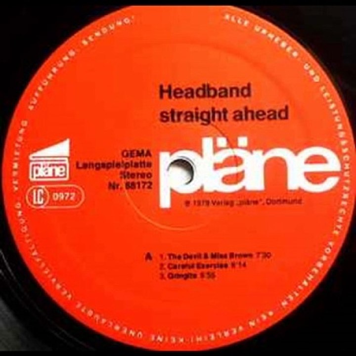Headband – Straight Ahead : Fusion, Jazz-Funk, Jazz-Rock 1979.
