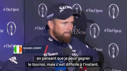 Download Video: British Open - Lowry vise toujours la victoire malgré une journée “pas très amusante”