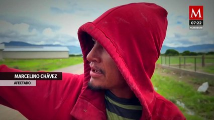 Enorme fisura pone en riesgo a los habitantes de Nuevo Ideal, Durango