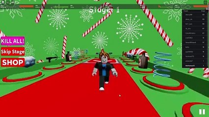 roblox christmas obby thethomasomg