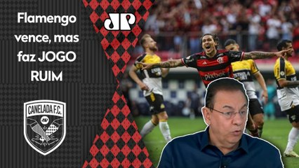 "O Flamengo venceu mas..." Flávio Prado critica atuação do FLAMENGO diante do Criciúma
