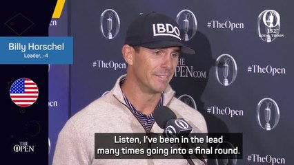 Horschel ‘manifesting’ Open title after taking third round lead