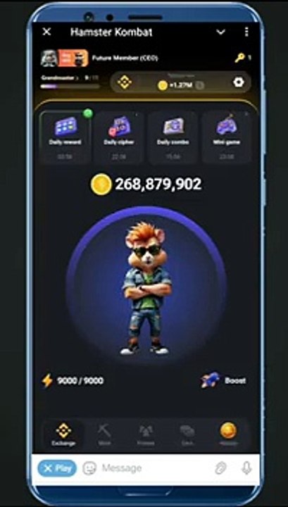 Hamster Kombat mini game 21 july || mini game kaisy khailain || online earning methods