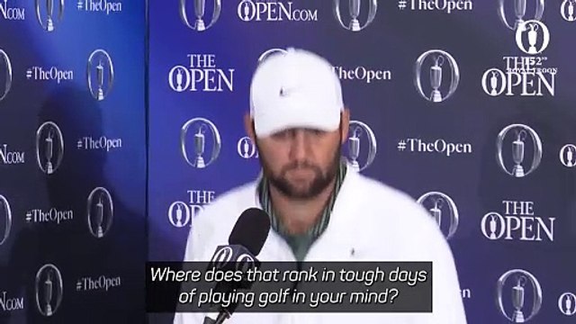 'That was probably the hardest nine holes that I'll ever play' - Scheffler