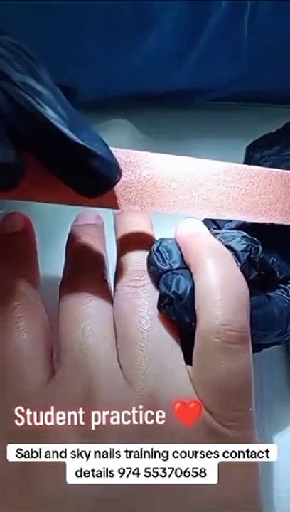 Nails course.