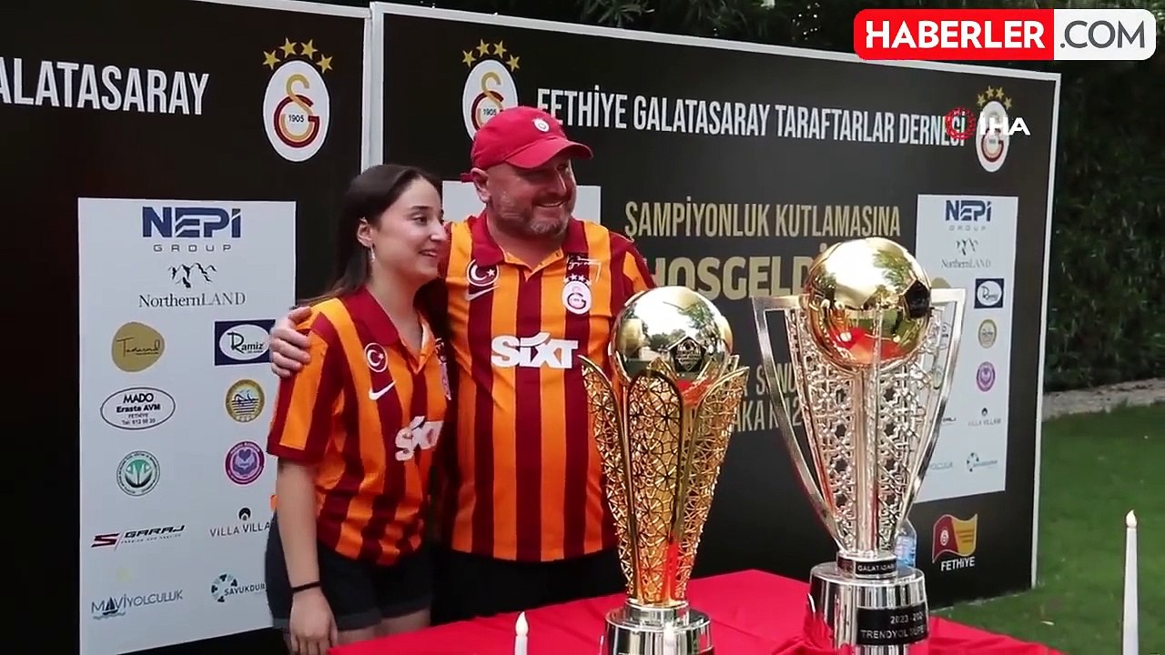 Fethiye'de Galatasaray Şampiyonluk Gecesi