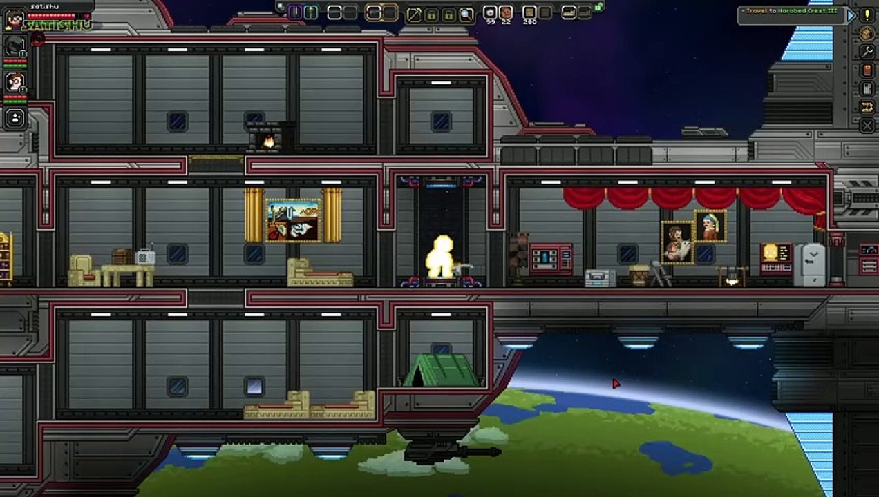 Noch einmal mit dem Schiff durch die Galaxis reisen. | Starbound | Ep. 97