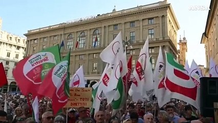 "Toti dimettiti", in piazza a Genova prove di unita' del centrosinistra