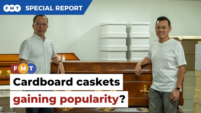 Cardboard caskets gaining popularity as the world goes greener