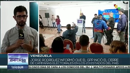 El Gran Polo Patriótico inició el cierre de campaña en los 23 estados de Venezuela