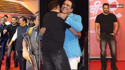 Dharmaveer 2 के ट्रेलर लॉन्च पर दबंग स्टाइल में पहुंचे Salman Khan, सबने किया गले लगाकर Welcome