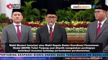 KETERANGAN PERS PASCA PELANTIKAN 3 WAKIL MENTERI DI ISTANA NEGARA