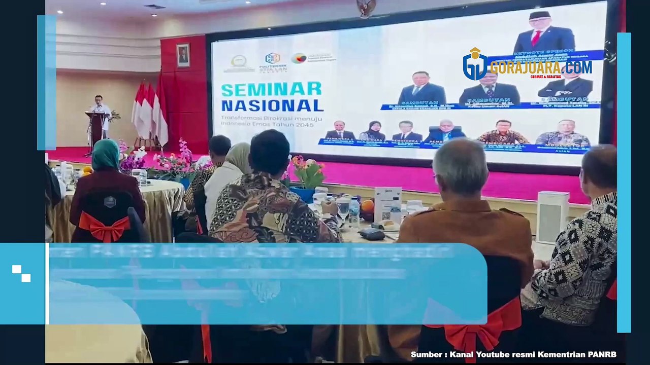 MENTERI PANRB: ASOSIASI ILMUWAN ADMINISTRASI NEGARA BERPERAN DUKUNG REFORMASI BIROKRASI BERDAMPAK