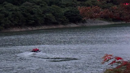완주 대아저수지서 3명 탄 승용차 추락...1명 숨져 / YTN