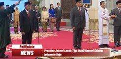 Presiden Jokowi Lantik Tiga Wakil Menteri Kabinet Indonesia Maju