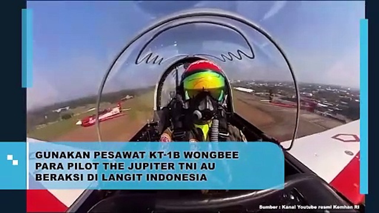 Gunakan Pesawat KT-1B Wongbee, TNI AU Beraksi di Langit Indonesia