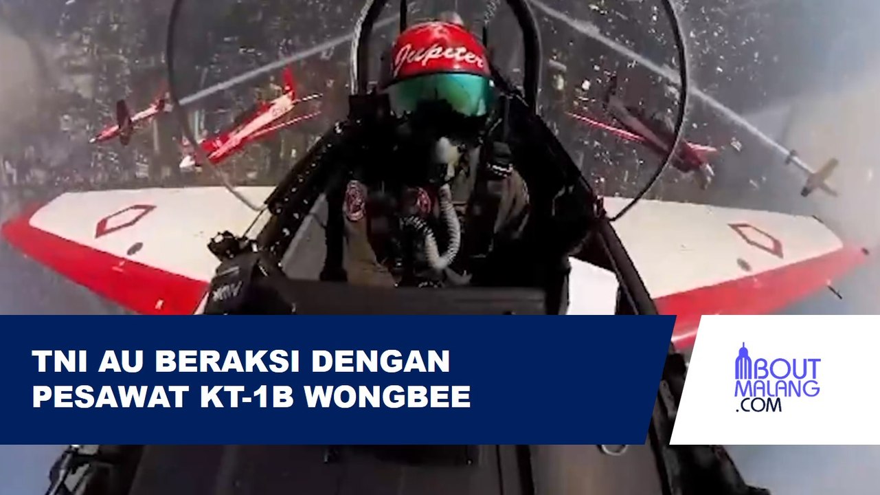 AKSI MEMUKAU TNI AU BERSAMA KT-1B WONGBEE DI RUANG UDARA INDONESIA