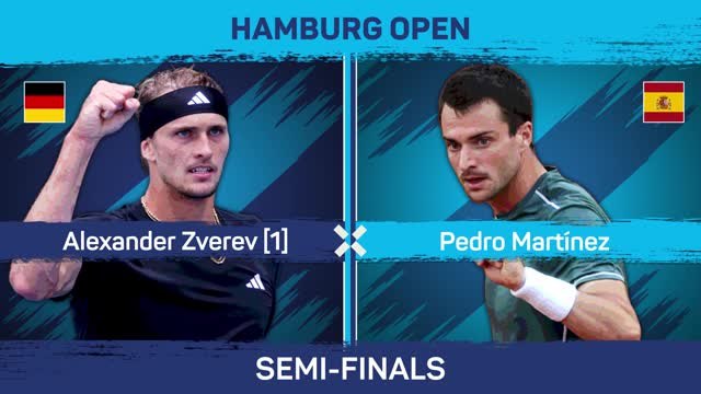 Zverev closes in on Hamburg title defence