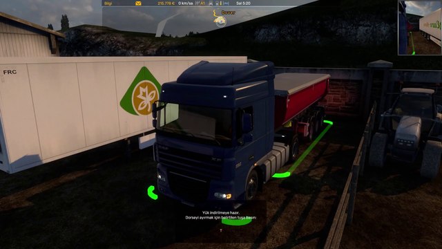 Excavation Soil - Origin: Paris * Destination: Dover #DAF #Trucks #ETS2 -Euro Truck Simulator 2