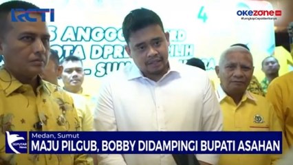 Mahasiswa Demo Pencalonan Bobby sebagai Gubernur Sumut
