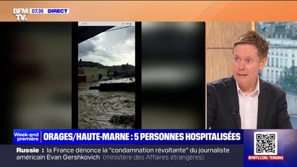 Orages en Haute-Marne: cinq personnes ont été hospitalisées pour hypothermie