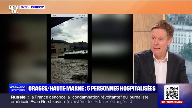 Orages en Haute-Marne: cinq personnes ont été hospitalisées pour hypothermie
