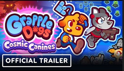 Grapple Dogs: Cosmic Canines | Release Date Trailer