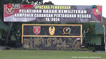 Latsarmil Komcad Matra Darat Gelombang I Tahun 2024