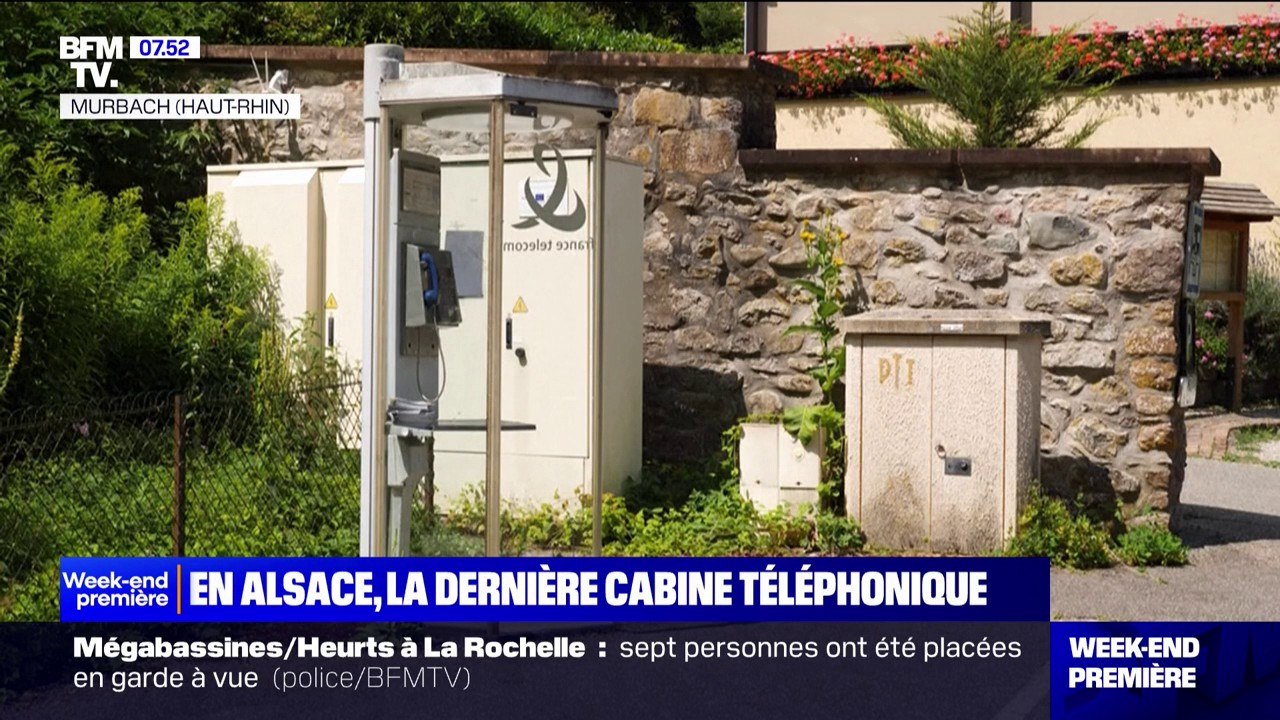 À Murbach en Alsace, le hameau abrite la dernière cabine téléphonique en fonctionnement de France