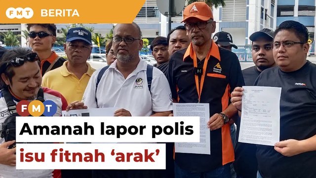 Kait ketua Wanita dengan arak, Amanah lapor polis