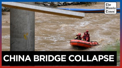 11 dead and dozens missing after a highway bridge in China crumbles