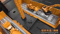 Set Toys Car Alloy Engineering Bulldozer Crane Construction