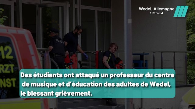 Professeur Grièvement Blessé par des Étudiants