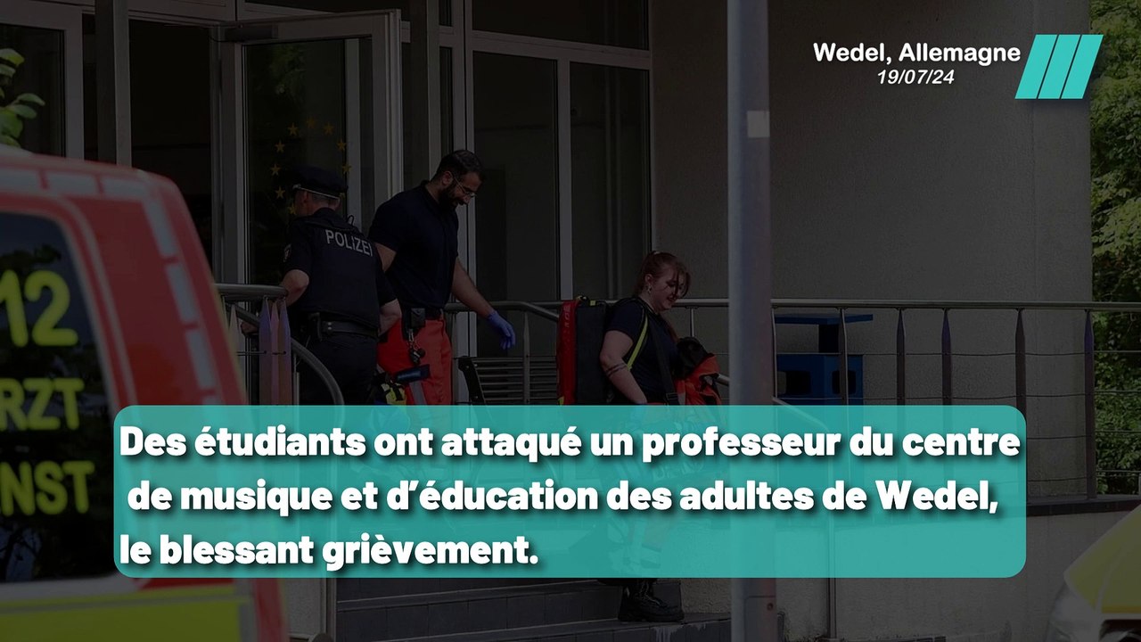 Professeur Grièvement Blessé par des Étudiants